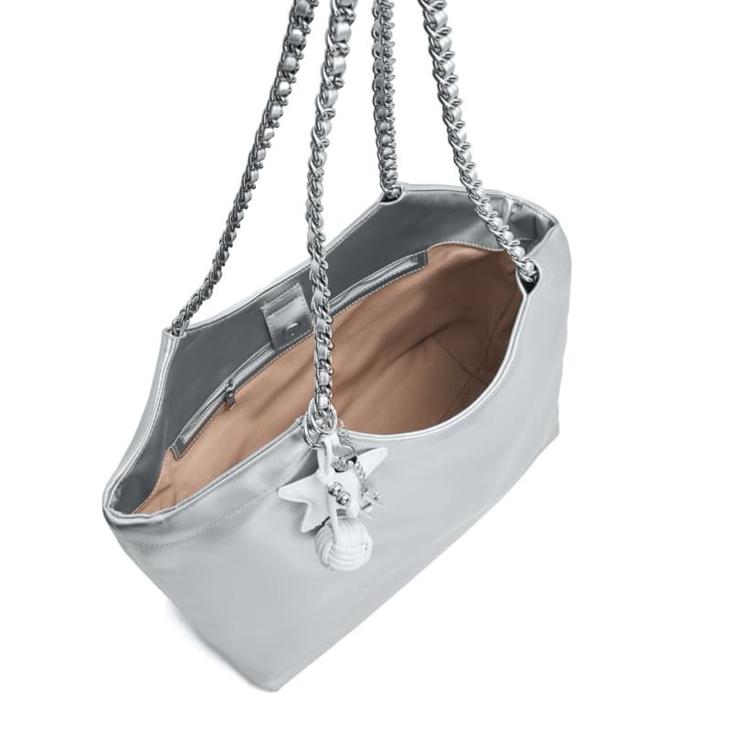 Ảnh Túi Her.declub Stella Shopper Bag Silver (Bạc) 4
