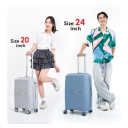 Thumbnail Vali kéo du lịch SUNNY PICA nhựa PP chống vỡ tuyệt đối, vali size 28 24 20 inch xách tay, kí gửi 3