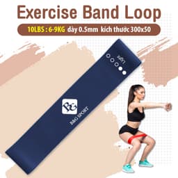 Thumbnail KOL - BG Bộ 5 Dây đàn hồi kháng lực đa năng cao cấp tập Gym/Yoga 4