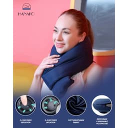 Thumbnail Gối VÔ CỰC siêu nâng đỡ tiện lợi đối với đầu và cổ mang lại cảm giác thư giãn, thoải mái cho người sử dụng 3