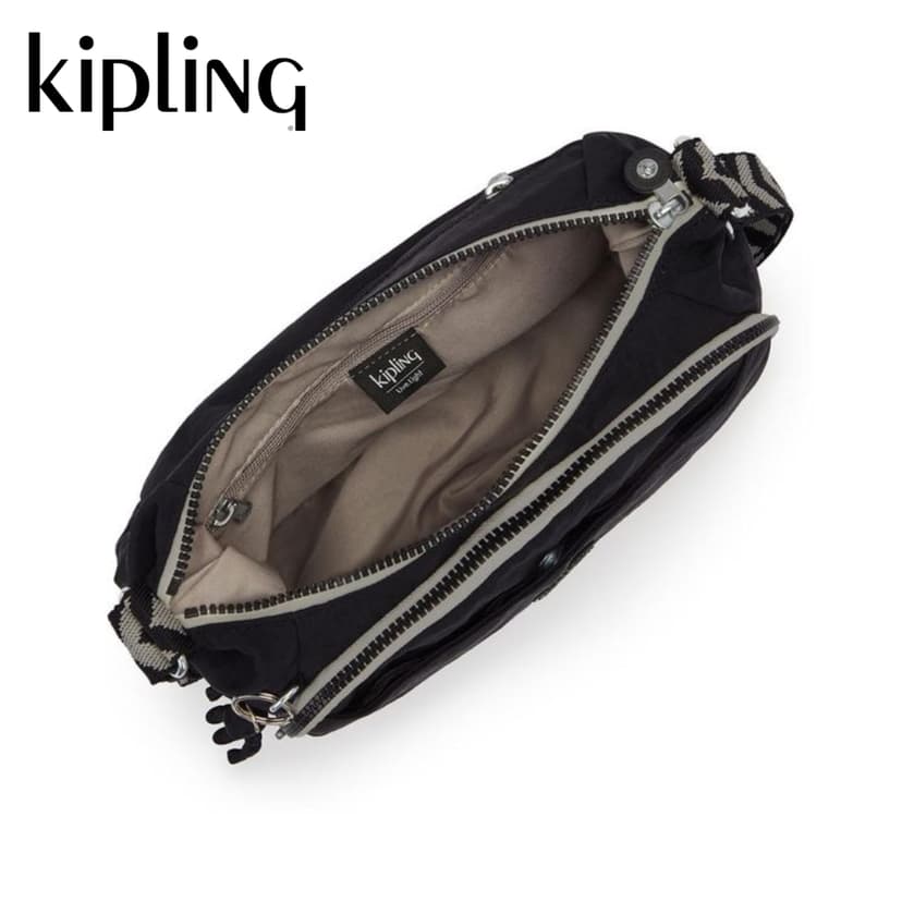 Ảnh Kipling Túi Đeo Chéo CAI Crossbody Bags- Black Chevron- HUKI2587AJ 3