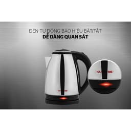 Thumbnail Ấm siêu tốc Inox 1.8L SUNHOUSE Happy Time HTD1081 bảo hành 12 tháng 2