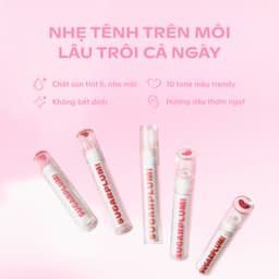 Thumbnail [mefashion397 x OFÉLIA] Son Tint Nước Mịn Lì Thuần Chay SUGARPLUM MistyNow Blurring Tint (3.8g) 2