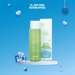 Thumbnail Nước hoa hồng rau má PrettySkin The Pure Jeju Cica 100 cân bằng độ PH se khít lỗ chân lông 250ml 2