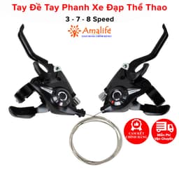 Thumbnail Bộ Tay Đề Tay Phanh Líp Xe Đạp Amalife Bấm Tốc Độ 3x7 Speed Và 3x8 Speed Shimano1 1