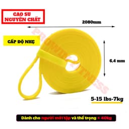 Thumbnail Dây Kháng Lực Powerband Aolikes Tập Chân Mông Vai Lưng Cao Su Cao Cấp 3