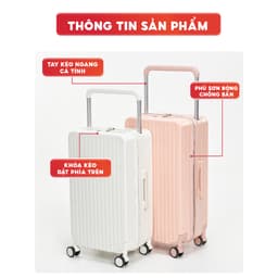 Thumbnail Vali kéo du lịch SUNNY LUNA chính hãng size 20-24, xách tay-kí gửi hạn chế va đập 3
