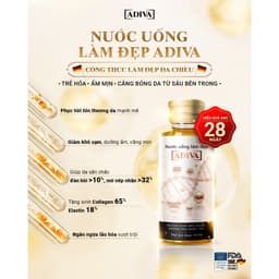 Thumbnail Combo 6 Hộp Nước Uống Làm Đẹp Collagen ADIVA Tem Trắng (84 Chai) - Giúp Làn Da Săn Chắc, Ảm Mịn Và Căn 4