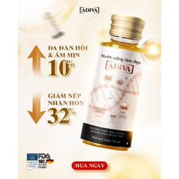 Thumbnail Combo 6 Hộp Nước Uống Làm Đẹp Collagen ADIVA Tem Trắng (84 Chai) - Giúp Làn Da Săn Chắc, Ảm Mịn Và Căn 1