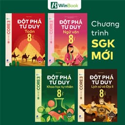 Thumbnail Sách – Đột phá tư duy Lớp 8 – Toán, Ngữ văn, Khoa học tự nhiên, Lịch sử và Địa lí 1