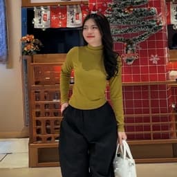 Thumbnail Áo giữ nhiệt lông thỏ  cao cấp cổ 3P co dãn 4 chiều ấm áp đủ size từ S - 3XL mã N148 Nữ Women Top 4