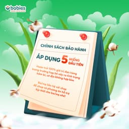 Thumbnail Combo 2 Bịch Tã/Bỉm BABIES ORGANIC ECO Siêu Mềm Mịn, Mỏng Thoáng, Lô Hội Ngừa Hăm Bí - Size NB/S/M/L/XL/2XL/3XL 2