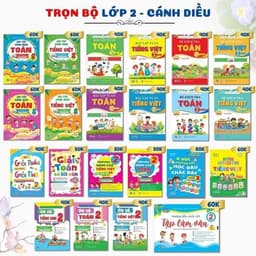 Thumbnail Sách - Bài tập hàng ngày, Bài tập tuần, Đề Kiểm Tra Toán và Tiếng Việt Lớp 2 - Học Kì 1,2 - Cánh Diều (Lẻ Tuỳ chọn) 1