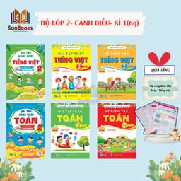 Thumbnail Sách - Bài tập hàng ngày, Bài tập tuần, Đề Kiểm Tra Toán và Tiếng Việt Lớp 2 - Học Kì 1,2 - Cánh Diều (Lẻ Tuỳ chọn) 4