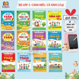 Thumbnail Sách - Bài tập hàng ngày, Bài tập tuần, Đề Kiểm Tra Toán và Tiếng Việt Lớp 2 - Học Kì 1,2 - Cánh Diều (Lẻ Tuỳ chọn) 2