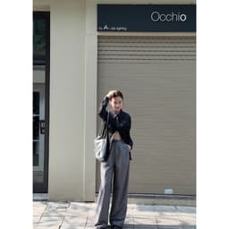Thumbnail Áo sơ mi công sở, oversize, vải linen thoáng mát, xếp li ngực - De Leah - Thời Trang Thiết Kế 2