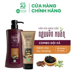 Thumbnail Bộ Dầu gội 350ml và Dầu xả 150ml Nguyên Xuân nâu _ Dành cho tóc thường 2