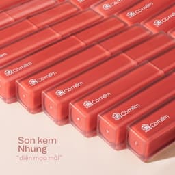 Thumbnail Son Kem Nhung Lì Mượt Không Silicone Cỏ Mềm Bền Màu An Toàn Từ Thiên Nhiên 5g 3