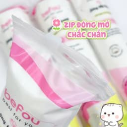 Thumbnail Bông Tẩy Trang Befou Best For You Pure Snow Cotton Pad (150 miếng, 234 miếng) 1