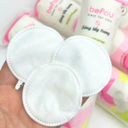 Thumbnail Bông Tẩy Trang Befou Best For You Pure Snow Cotton Pad (150 miếng, 234 miếng) 2