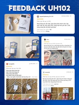 Thumbnail Bộ sạc 5W Hoco UH102 cho 5 6 7 8 X 11 12 gồm củ và cáp H-UPF01-SI dài 1 mét 4