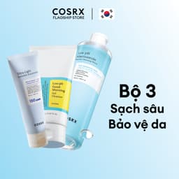 Thumbnail Bộ 3 Làm sạch-Bảo vệ da: SRM Low pH 150ml - Tẩy trang Niacinamide 400ml - Kem chống nắng Ultra-light 1