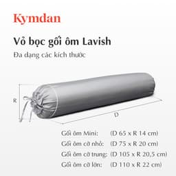 Thumbnail Vỏ bọc gối ôm Kymdan Lavish 2