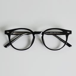 Thumbnail Gọng kính cận thời trang nam nữ ANDU EYEWEAR dáng tròn chất liệu nhựa cốt kim loại 17178 3