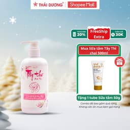 Thumbnail Mua 1 Sữa tắm Tây Thi 480ml (Hoa Anh Đào) dành cho da mụn, nhạy cảm Tặng 1 Sữa tắm Thái Dương 7 Plus Gold 50g 1