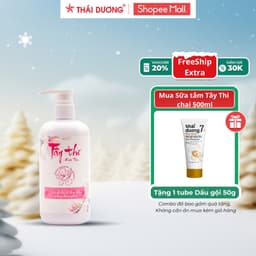 Thumbnail Mua Sữa tắm Tây Thi (chai 500ml - Hoa anh đào) Tặng 1 Dầu gội 7 Plus Gold 50ml 1