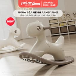 Thumbnail Ngựa Bập Bênh Cho Bé Phong Cách Hàn Quốc, Bập Bênh Cho Bé Chống Lật, An Toàn Màu Sắc Dễ Thương RH01 1