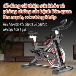 Thumbnail - Tặng Giá đỡ Di động BG S500 Xe đạp tập thể dục tại nhà cao cấp  kèm đồng hồ đo nhịp tim 4