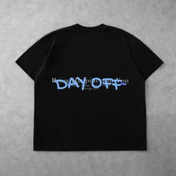 Thumbnail Áo Thun Ngày Nghỉ Màu Đen - Brand TSUN Chính Hãng - DayOff Tee Oversize - Unisex 3
