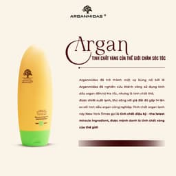 Thumbnail Dầu gội kiềm dầu cho tóc dầu bết Arganmidas, dầu gội tạo phồng chân tóc 450ml 2