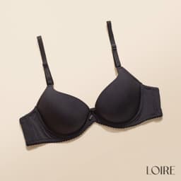 Thumbnail Áo Ngực Texture Trơn Có Gọng Nâng Ngực Loirechic BRTS80 1