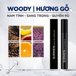 Thumbnail Nước hoa nam SIRMEN Eau de Parfum châu Âu Europe Gentlemen thơm lịch lãm, trẻ trung cuốn hút 3