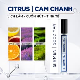 Thumbnail Nước hoa nam SIRMEN GOOD MAN Eau de Parfum Châu Âu cao cấp chai 10ml thơm lịch lãm cuốn hút 3