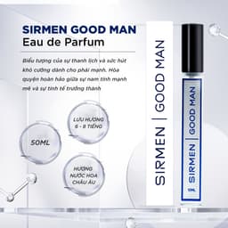 Thumbnail Nước hoa nam SIRMEN GOOD MAN Eau de Parfum Châu Âu cao cấp chai 10ml thơm lịch lãm cuốn hút 2