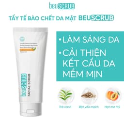 Thumbnail Tẩy tế bào chết mặt Beuscrub trà xanh, tẩy da chết mặt ,thấm hút dầu thừa , làm sạch da, dưỡng ẩm, dưỡng sáng da 100g 1