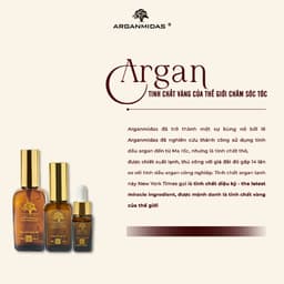 Thumbnail Dầu dưỡng phục hồi tóc hư tổn chuyên sâu Arganmidas Moroccan Argan Oil 10ml 2