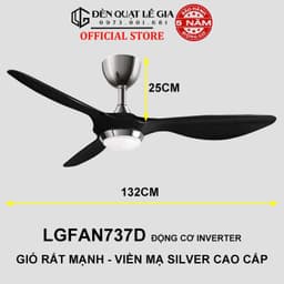 Thumbnail SIÊU SALE Top 5 Quạt Trần Gió Mạnh 2024 | Quạt Trần Phù Hợp Trần Từ 2.5m đến 4m | Bảo Hành Đến 5 Năm 1