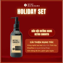Thumbnail Bộ sản phẩm dầu gội thảo dược + kem ủ tóc tráng gương làm mềm giảm rụng tóc vyvyhaircare V 530ml / 565ml 2