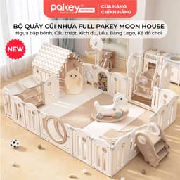 Thumbnail Bộ Quây Cũi Nhựa Full PAKEY Moon House Đa Dạng Trò Chơi Thú Vị Cho Bé Chiều Cao Lên Tới 63cm, Bảo Hành Trọn Đời 1
