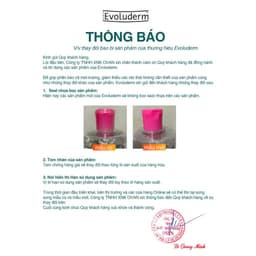 Thumbnail Nước hoa hồng Evoluderm dưỡng ẩm cân bằng da dành cho da khô và nhạy cảm 250ml 4