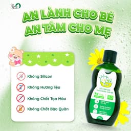 Thumbnail Nước tắm ngừa rôm mụn ngứa thảo mộc trẻ em không cay mắt 200ml Mệ Đoan 4