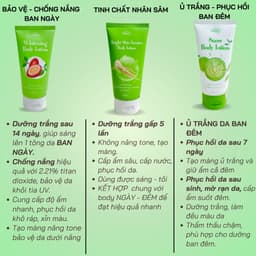 Thumbnail Combo Body 3 tuýp dưỡng thể Chống Nắng - Ủ Trắng toàn diện RIORI HANA (150g/ chai) 4