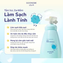 Thumbnail Combo Dầu Gội, Dầu Xả GOONGBE Kids An Toàn Lành Tính 2