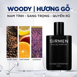 Thumbnail Nước hoa nam SIRMEN Signature Eau de Parfum Châu Âu Europe Gentlemen cao cấp thơm tự nhiên sang trọng 3