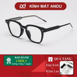 Thumbnail Gọng kính cận thời trang nam nữ ANDU EYEWEAR dáng vuông KUBO chất liệu nhựa cốt kim loại 2116 1