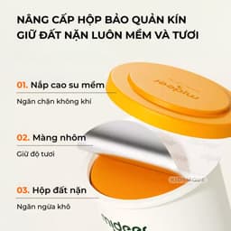 Thumbnail Đất nặn an toàn cho bé không dính tay Mideer Mellow Dough tặng kèm dụng cụ 2